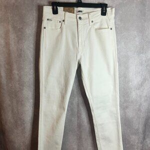 NWT Polo White cropped jeans